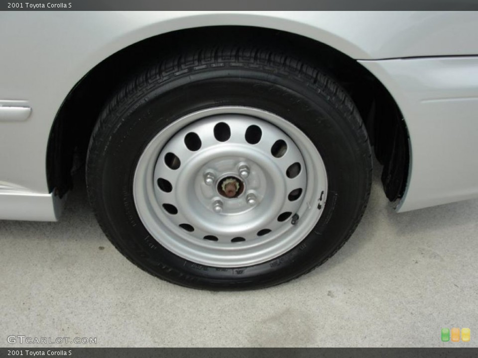 2001 Toyota Corolla S Wheel and Tire Photo #48383210