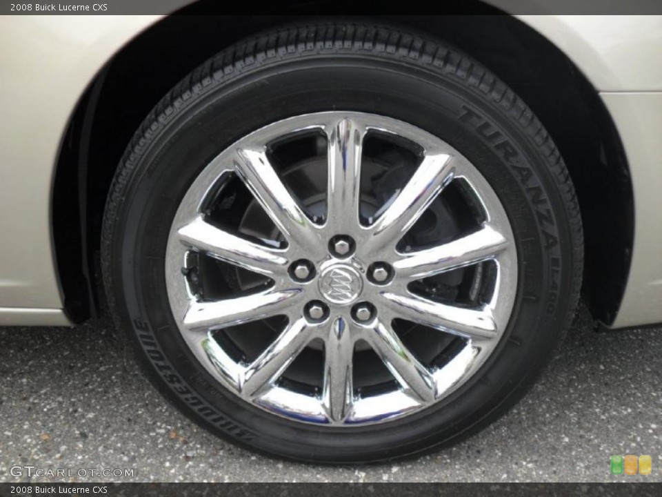 2008 Buick Lucerne CXS Wheel and Tire Photo #48386517
