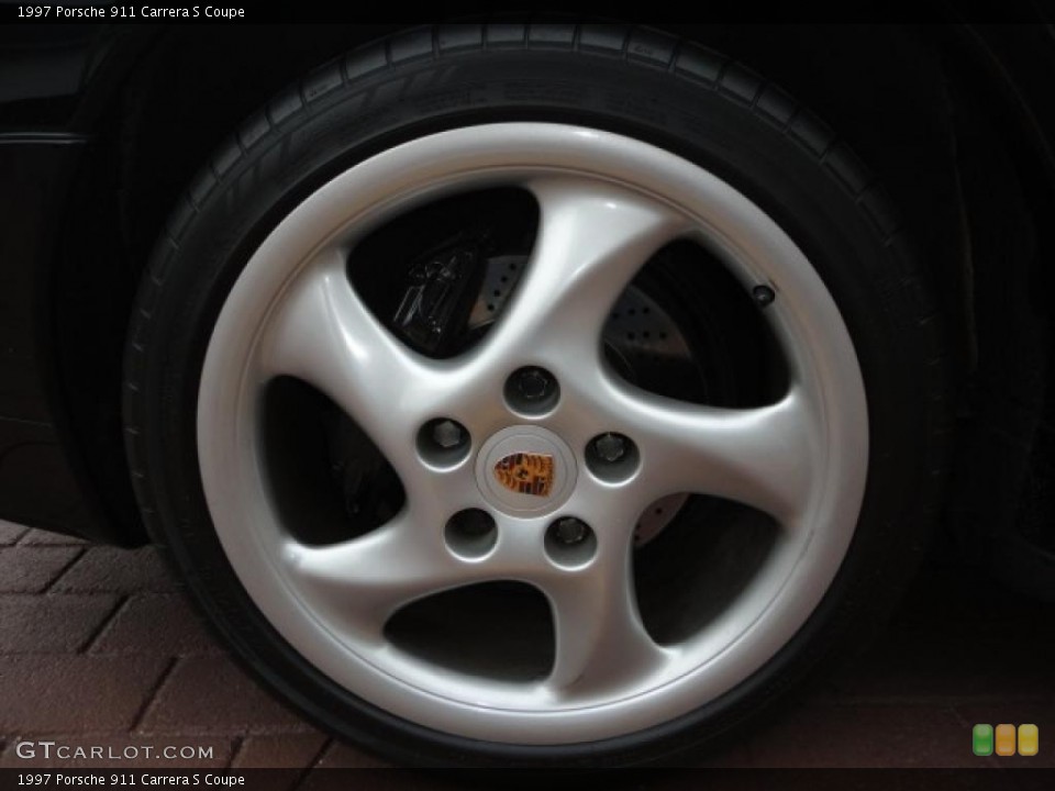 1997 Porsche 911 Carrera S Coupe Wheel and Tire Photo #48390075