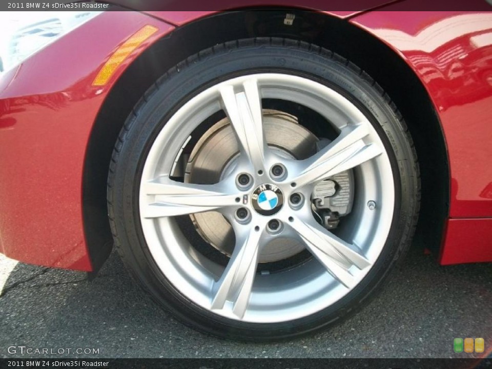 2011 BMW Z4 sDrive35i Roadster Wheel and Tire Photo #48399030