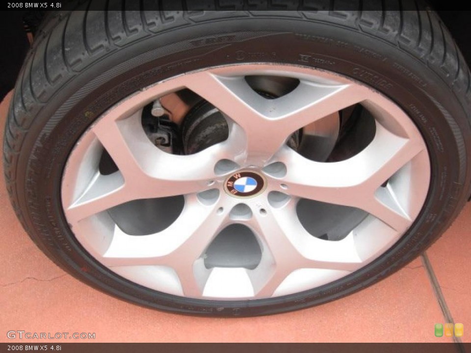2008 BMW X5 4.8i Wheel and Tire Photo #48400398