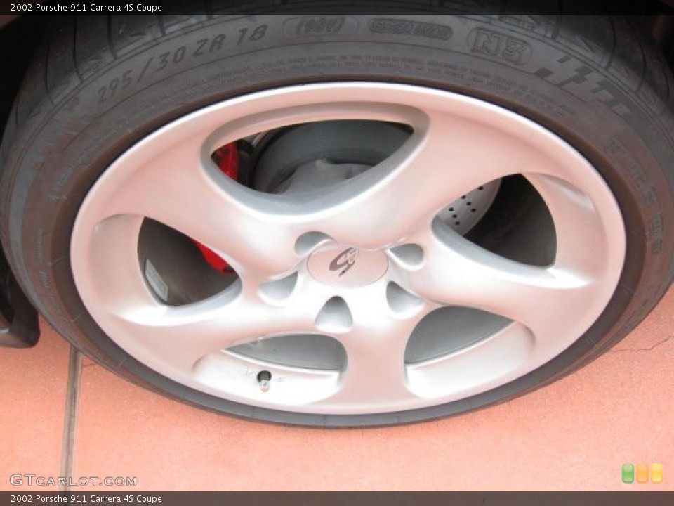 2002 Porsche 911 Carrera 4S Coupe Wheel and Tire Photo #48400728