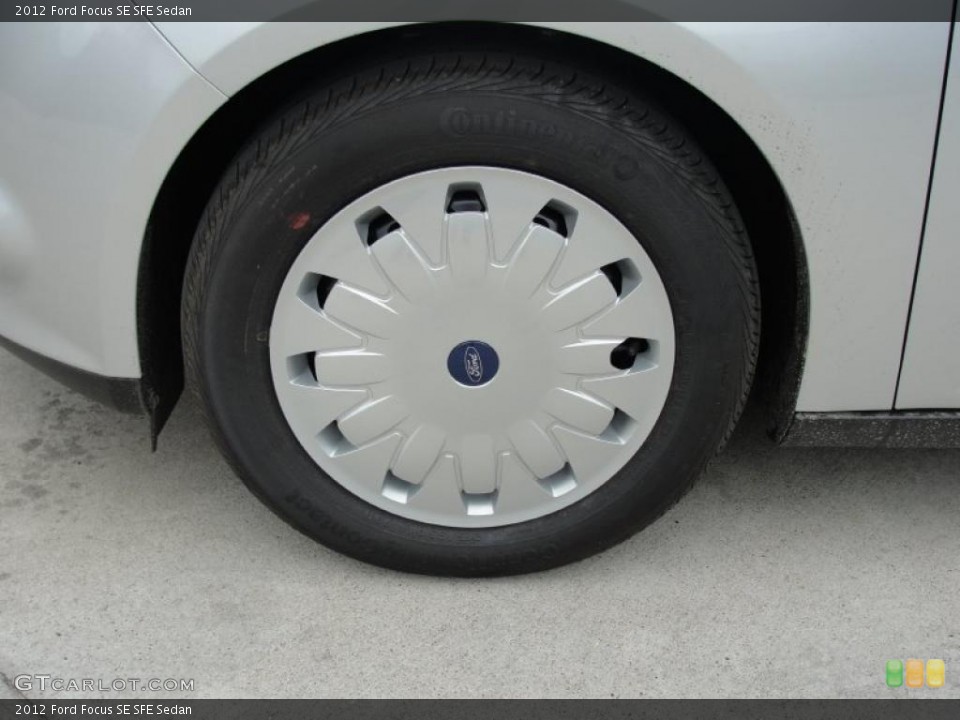 2012 Ford Focus SE SFE Sedan Wheel and Tire Photo #48400977