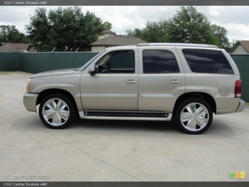 2002 Cadillac Escalade Custom Wheel and Tire Photo #48402166