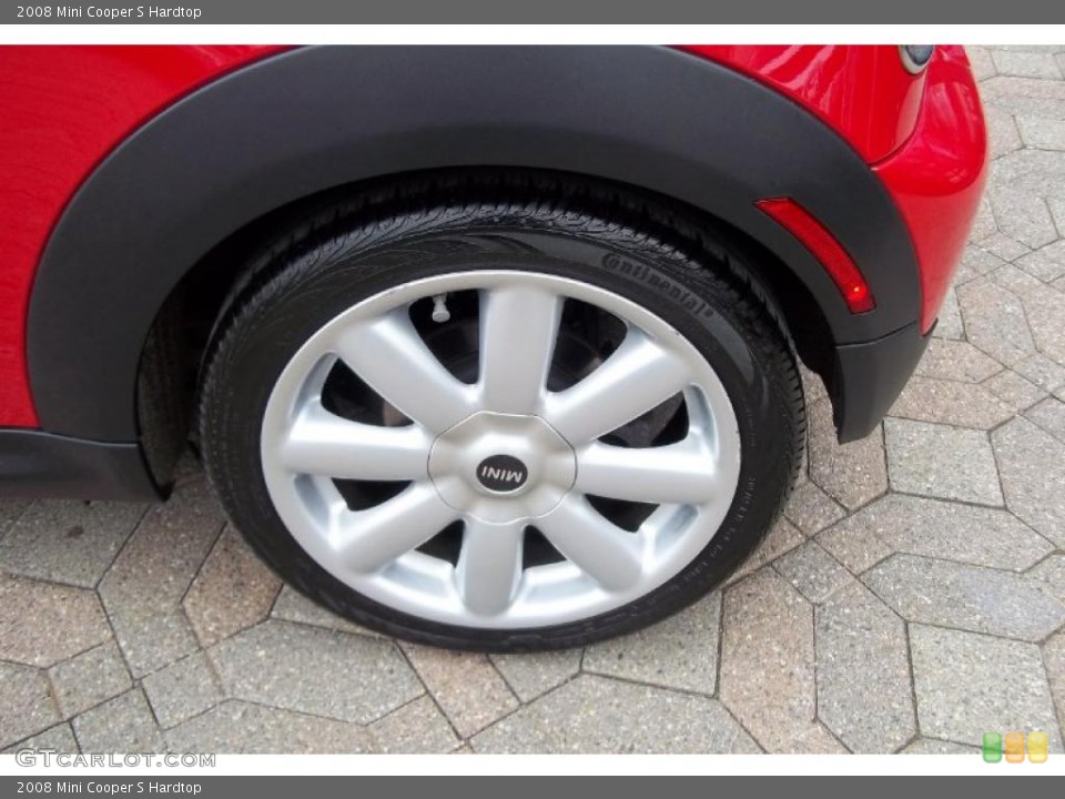2008 Mini Cooper S Hardtop Wheel and Tire Photo #48407377
