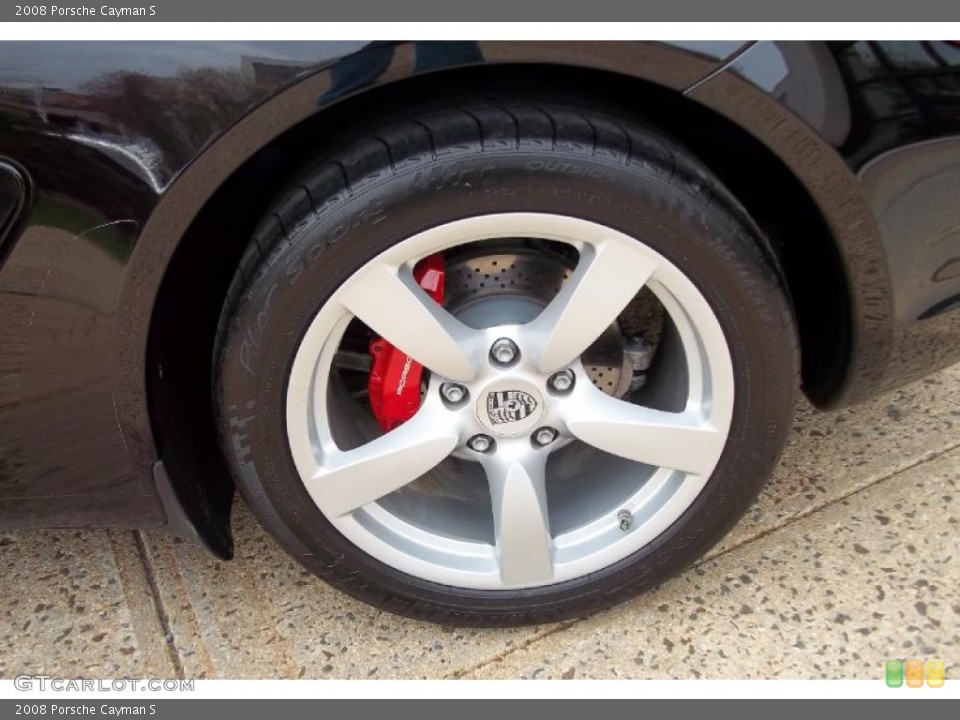2008 Porsche Cayman S Wheel and Tire Photo #48407437