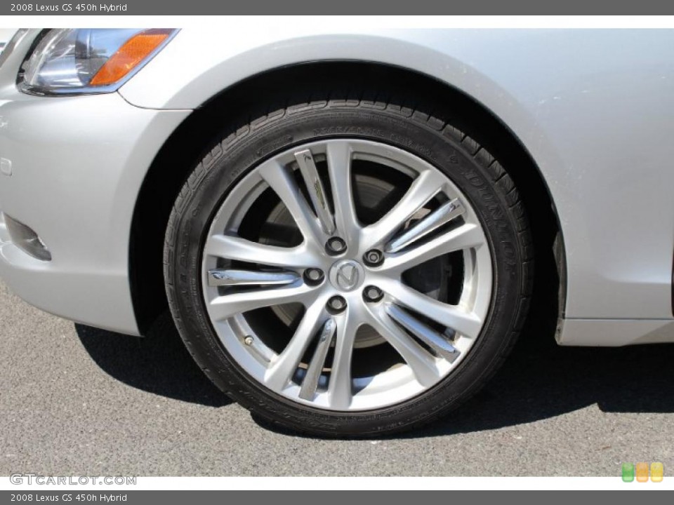 2008 Lexus GS 450h Hybrid Wheel and Tire Photo #48411217