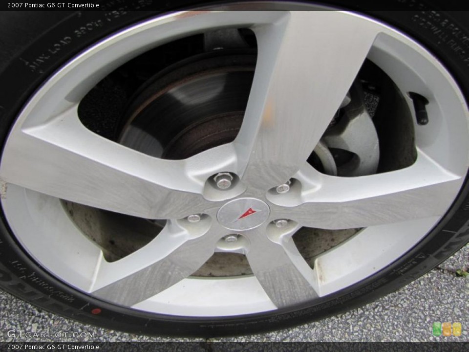 2007 Pontiac G6 GT Convertible Wheel and Tire Photo #48415852