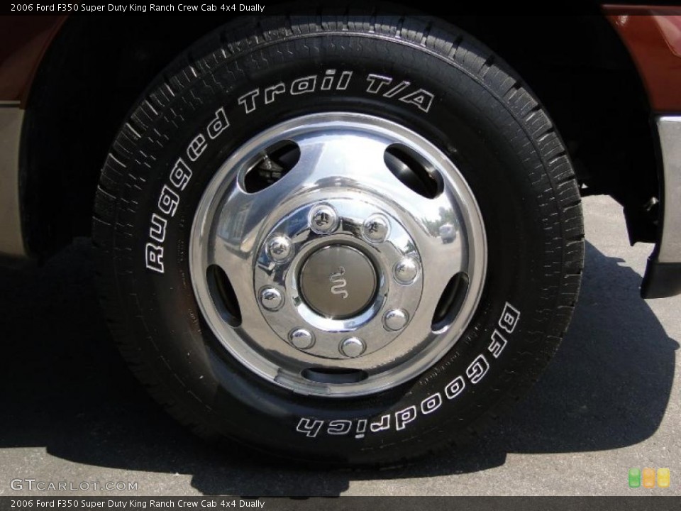 2006 Ford F350 Super Duty King Ranch Crew Cab 4x4 Dually Wheel and Tire Photo #48419161