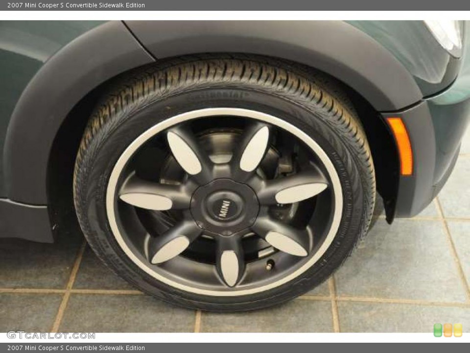 2007 Mini Cooper S Convertible Sidewalk Edition Wheel and Tire Photo #48421881