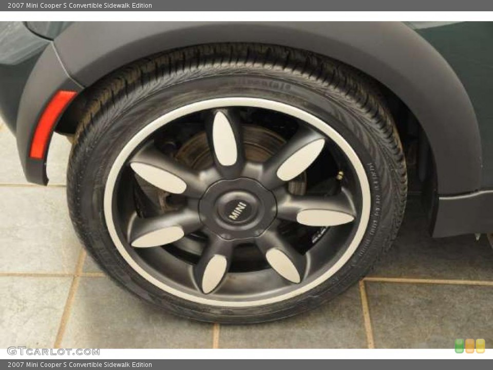 2007 Mini Cooper S Convertible Sidewalk Edition Wheel and Tire Photo #48421894