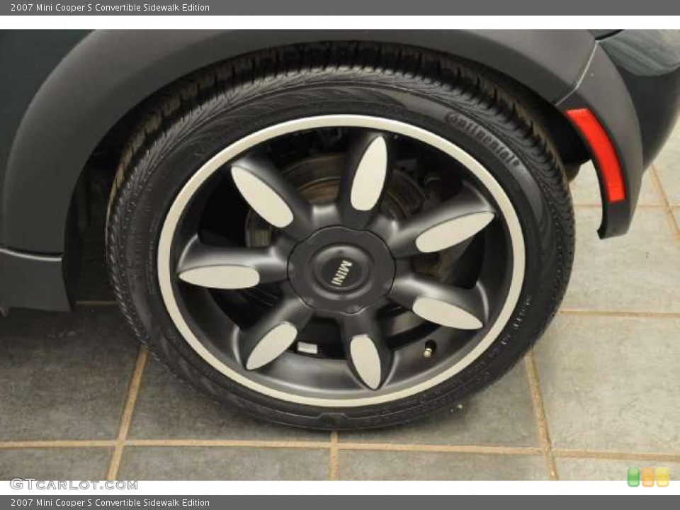 2007 Mini Cooper S Convertible Sidewalk Edition Wheel and Tire Photo #48421903