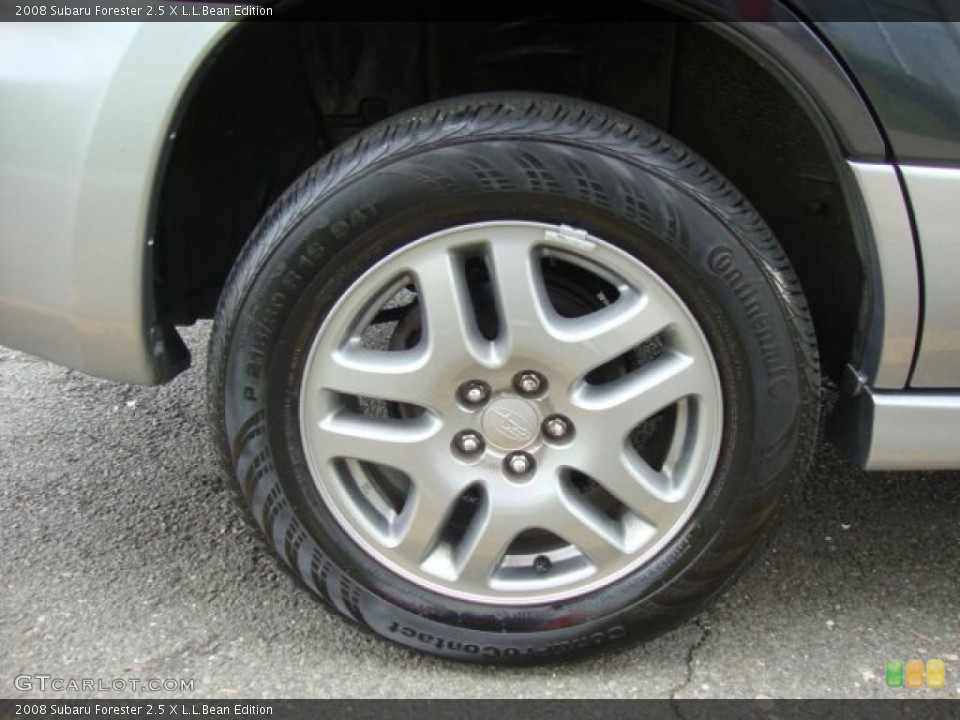 2008 Subaru Forester 2.5 X L.L.Bean Edition Wheel and Tire Photo #48422446