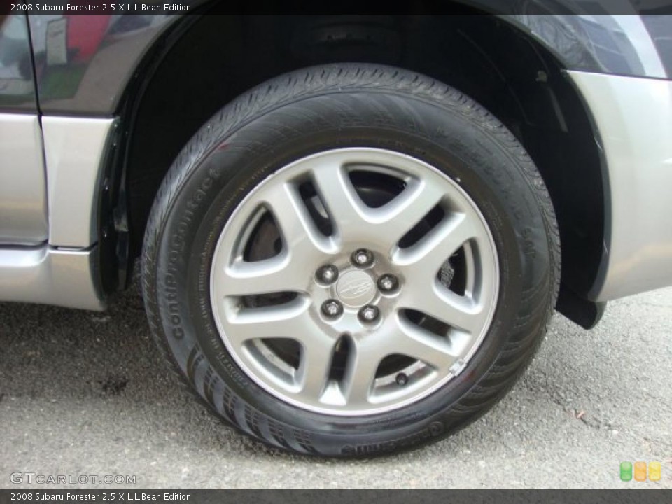 2008 Subaru Forester 2.5 X L.L.Bean Edition Wheel and Tire Photo #48422458