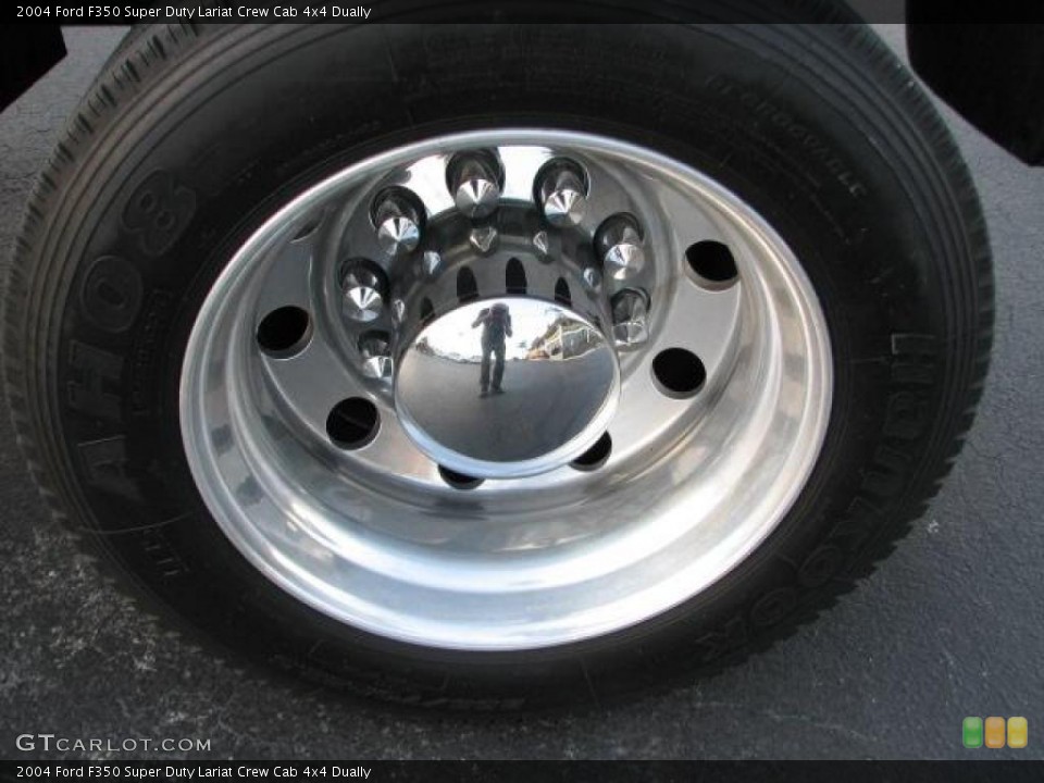 2004 Ford F350 Super Duty Custom Wheel and Tire Photo #48426006