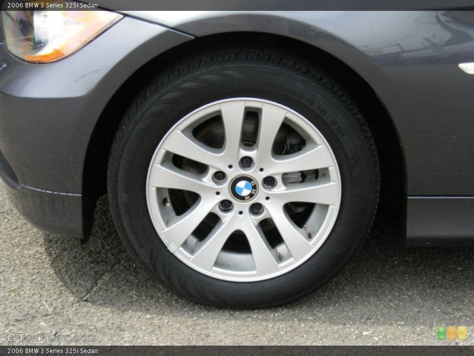 2006 BMW 3 Series 325i Sedan Wheel and Tire Photo #48427996