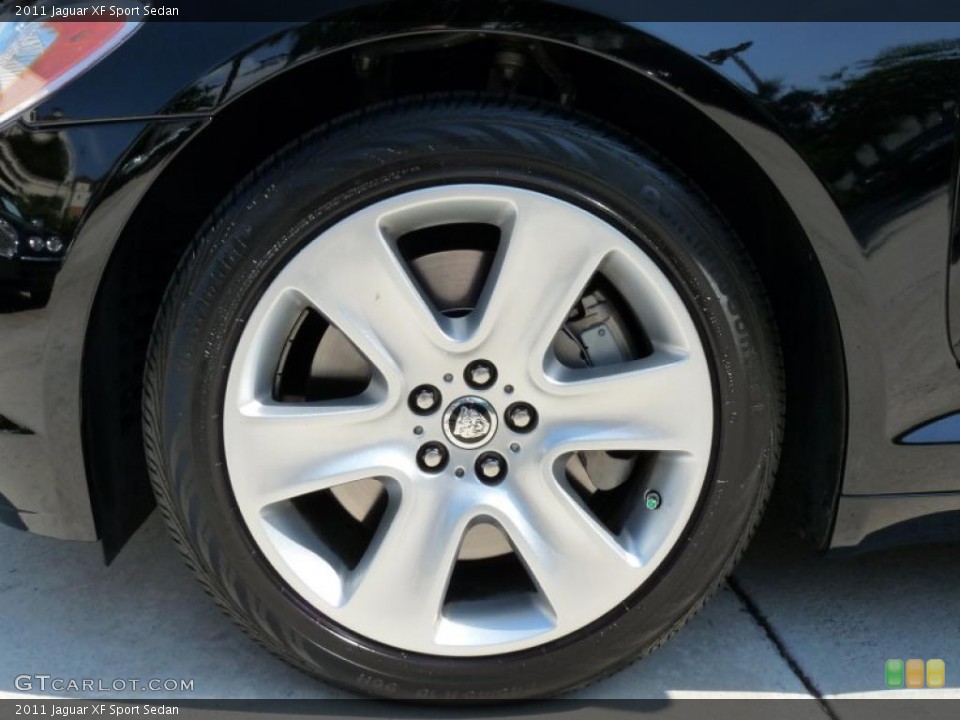 2011 Jaguar XF Sport Sedan Wheel and Tire Photo #48433587