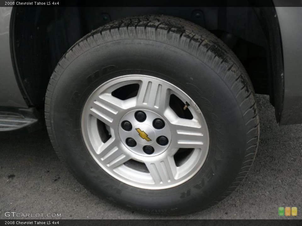 2008 Chevrolet Tahoe LS 4x4 Wheel and Tire Photo #48440415