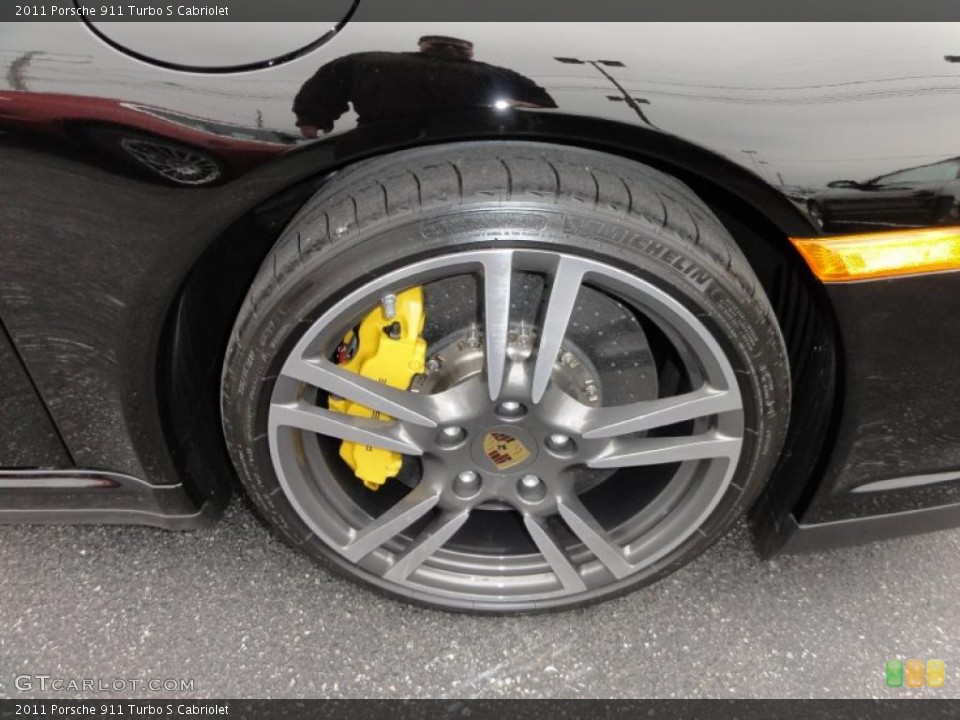 2011 Porsche 911 Turbo S Cabriolet Wheel and Tire Photo #48440886