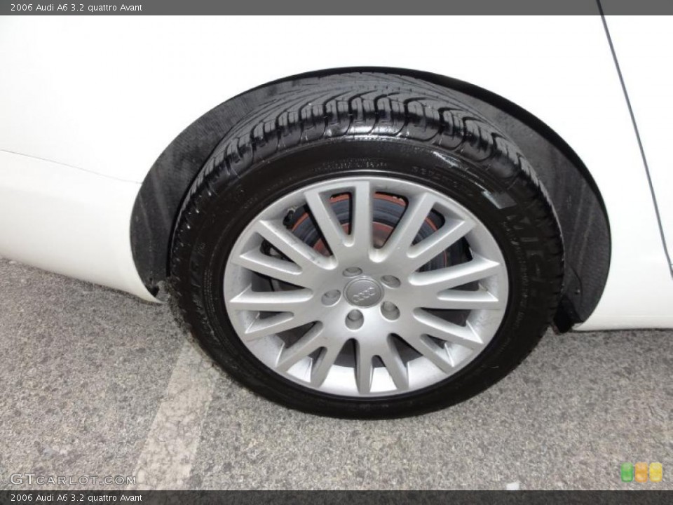 2006 Audi A6 3.2 quattro Avant Wheel and Tire Photo #48441564