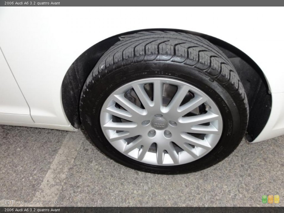 2006 Audi A6 3.2 quattro Avant Wheel and Tire Photo #48441579