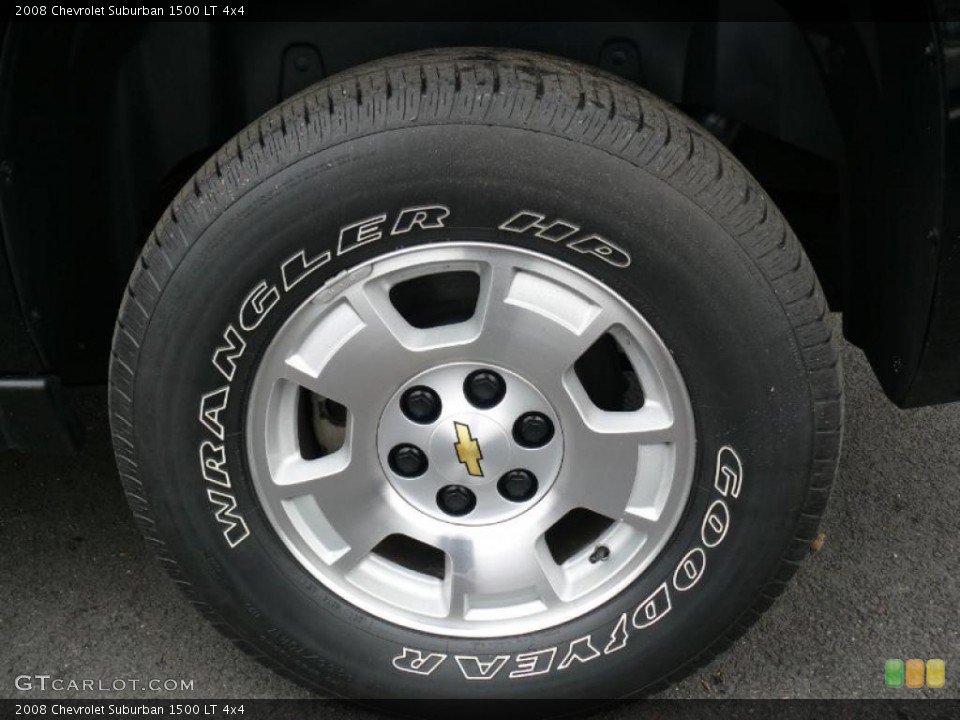 2008 Chevrolet Suburban 1500 LT 4x4 Wheel and Tire Photo #48441783