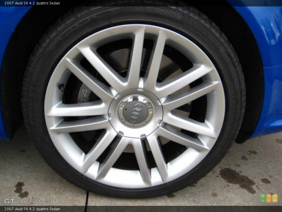 2007 Audi S4 4.2 quattro Sedan Wheel and Tire Photo #48442749