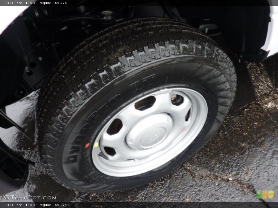 2011 Ford F150 XL Regular Cab 4x4 Wheel and Tire Photo #48445914