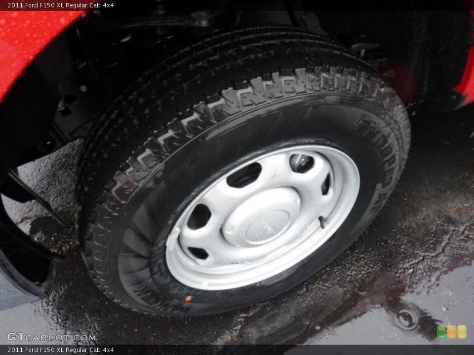2011 Ford F150 XL Regular Cab 4x4 Wheel and Tire Photo #48446127