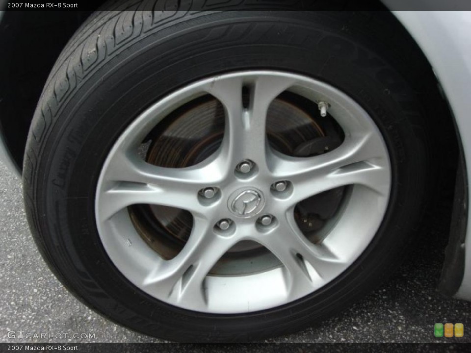 2007 Mazda RX-8 Sport Wheel and Tire Photo #48448955