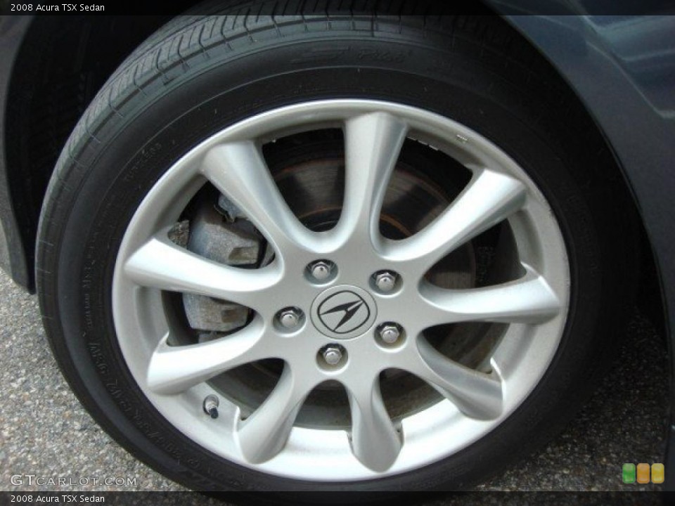 2008 Acura TSX Sedan Wheel and Tire Photo #48451173
