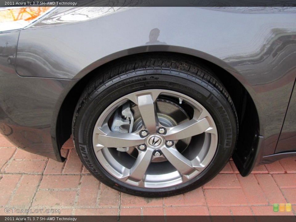 2011 Acura TL 3.7 SH-AWD Technology Wheel and Tire Photo #48453508