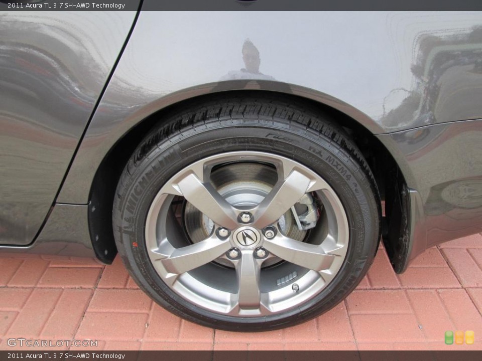 2011 Acura TL 3.7 SH-AWD Technology Wheel and Tire Photo #48453517