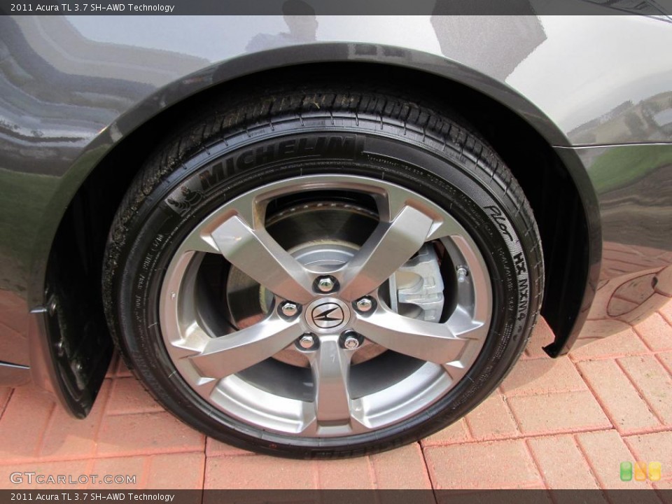 2011 Acura TL 3.7 SH-AWD Technology Wheel and Tire Photo #48453538