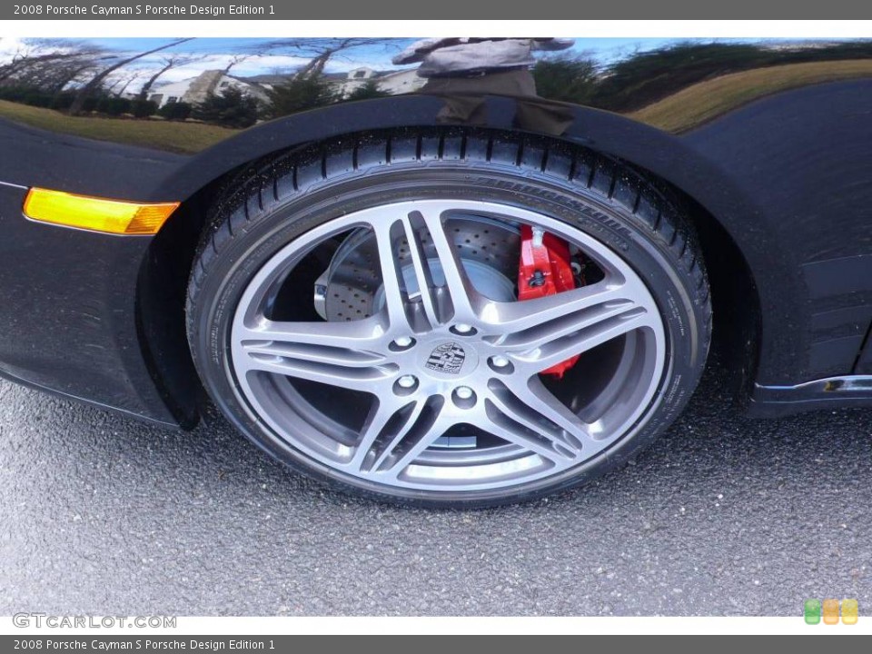 2008 Porsche Cayman S Porsche Design Edition 1 Wheel and Tire Photo #48454342