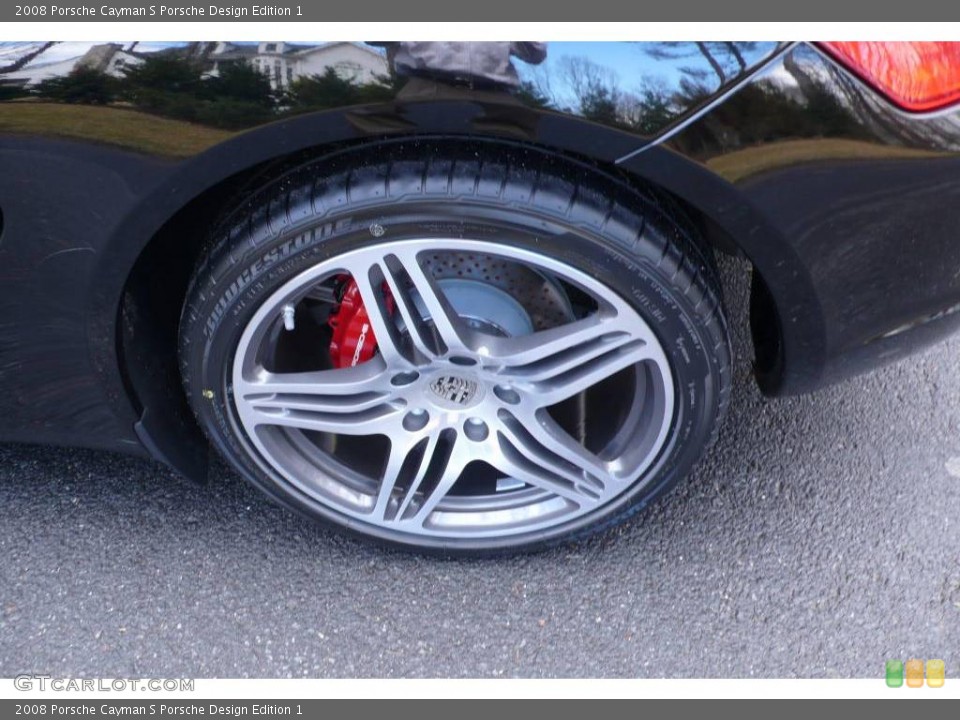2008 Porsche Cayman S Porsche Design Edition 1 Wheel and Tire Photo #48454348