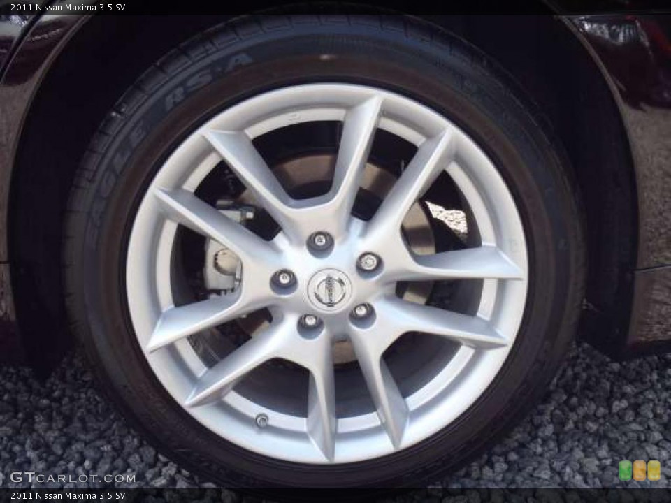 2011 Nissan Maxima 3.5 SV Wheel and Tire Photo #48461215