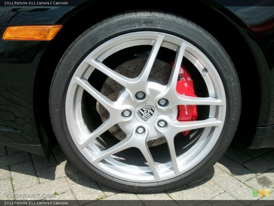 2011 Porsche 911 Carrera S Cabriolet Wheel and Tire Photo #48463683