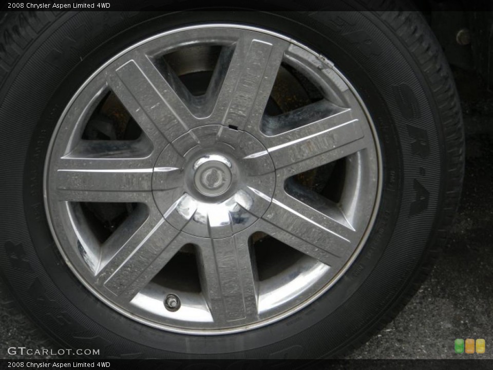 2008 Chrysler Aspen Limited 4WD Wheel and Tire Photo #48463779