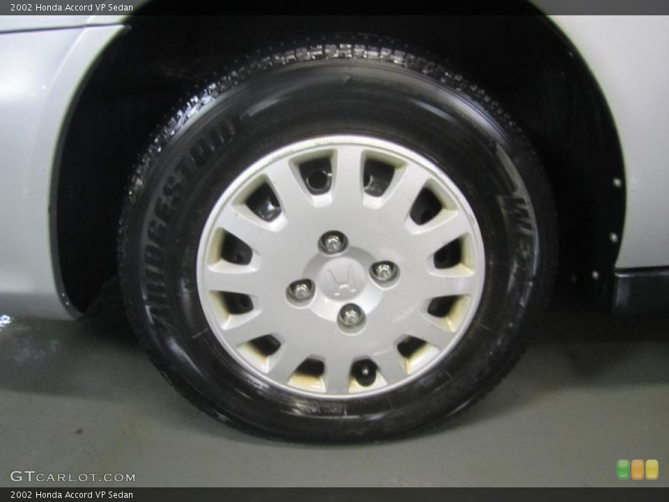 2002 Honda Accord VP Sedan Wheel and Tire Photo #48468216