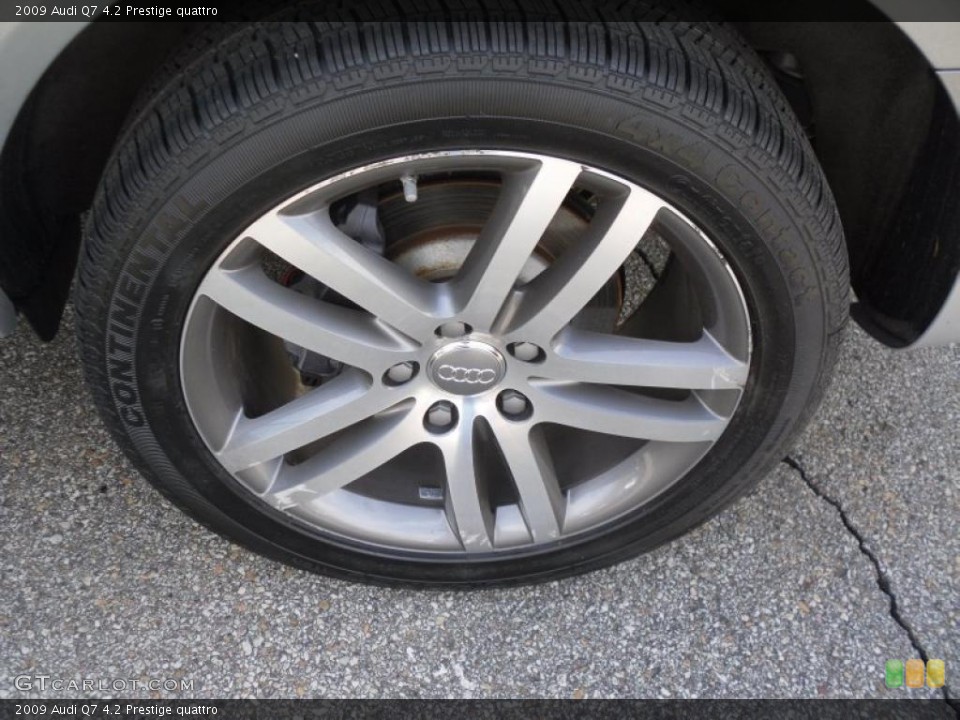 2009 Audi Q7 4.2 Prestige quattro Wheel and Tire Photo #48471669