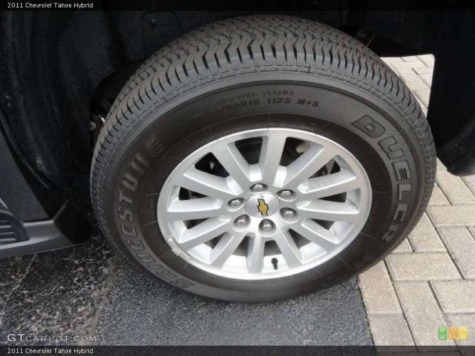 2011 Chevrolet Tahoe Hybrid Wheel and Tire Photo #48474291