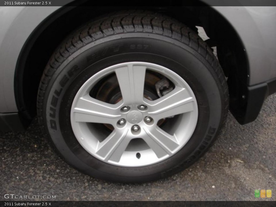 2011 Subaru Forester 2.5 X Wheel and Tire Photo #48474846