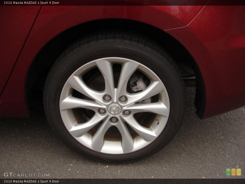 2010 Mazda MAZDA3 s Sport 4 Door Wheel and Tire Photo #48475062
