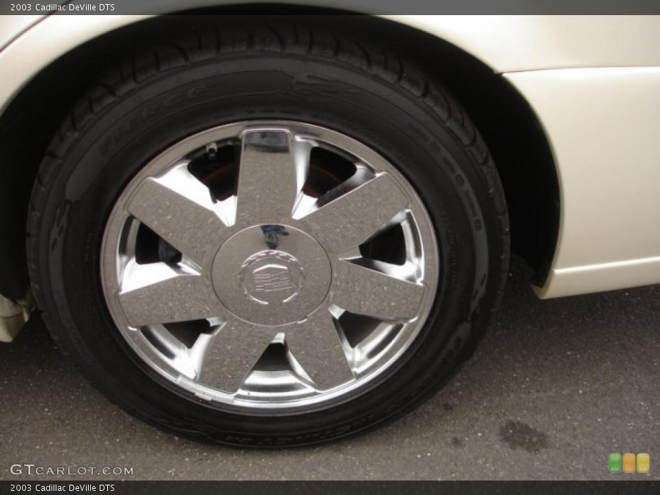 2003 Cadillac DeVille DTS Wheel and Tire Photo #48475284