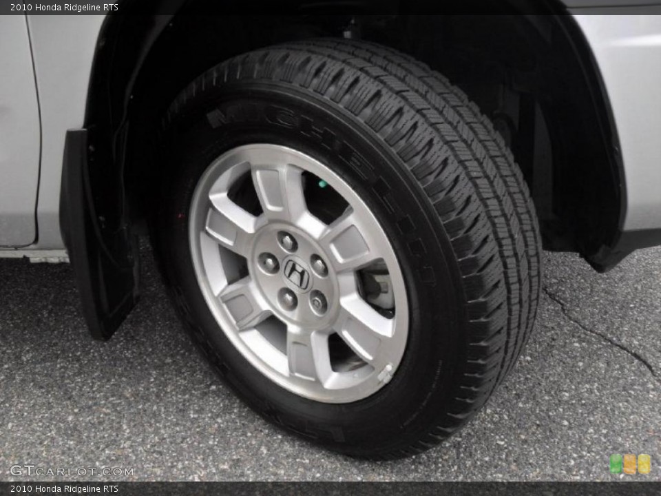 2010 Honda Ridgeline RTS Wheel and Tire Photo #48475764