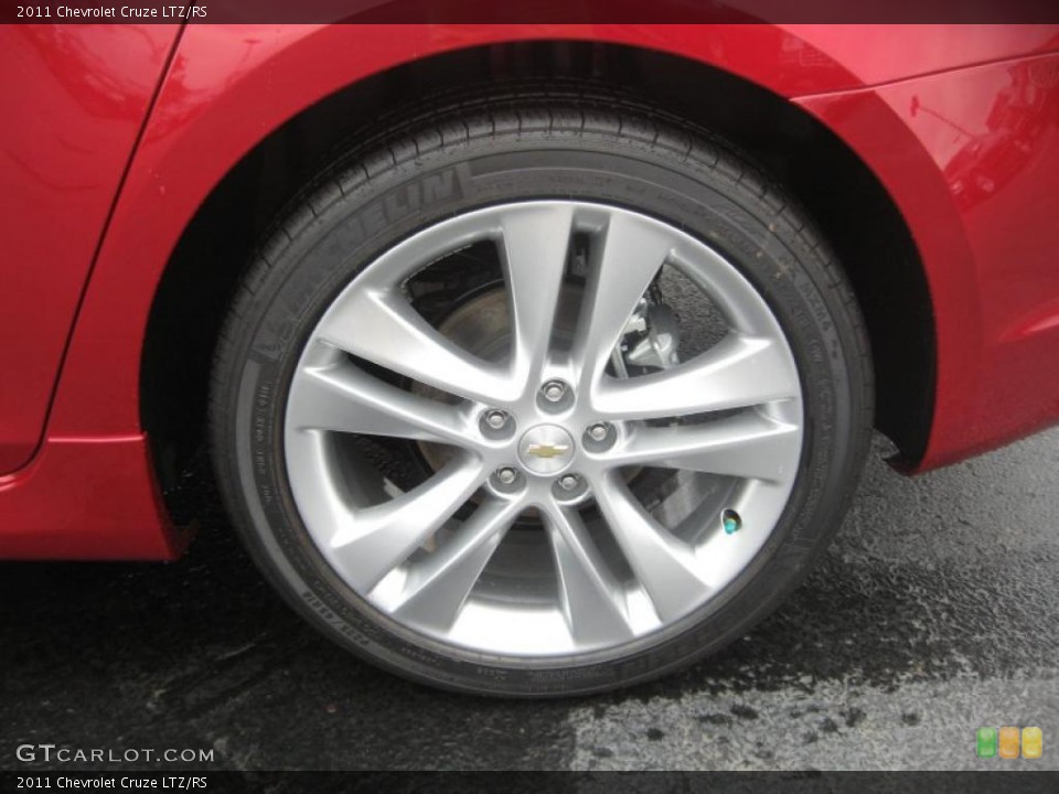 2011 Chevrolet Cruze LTZ/RS Wheel and Tire Photo #48478845