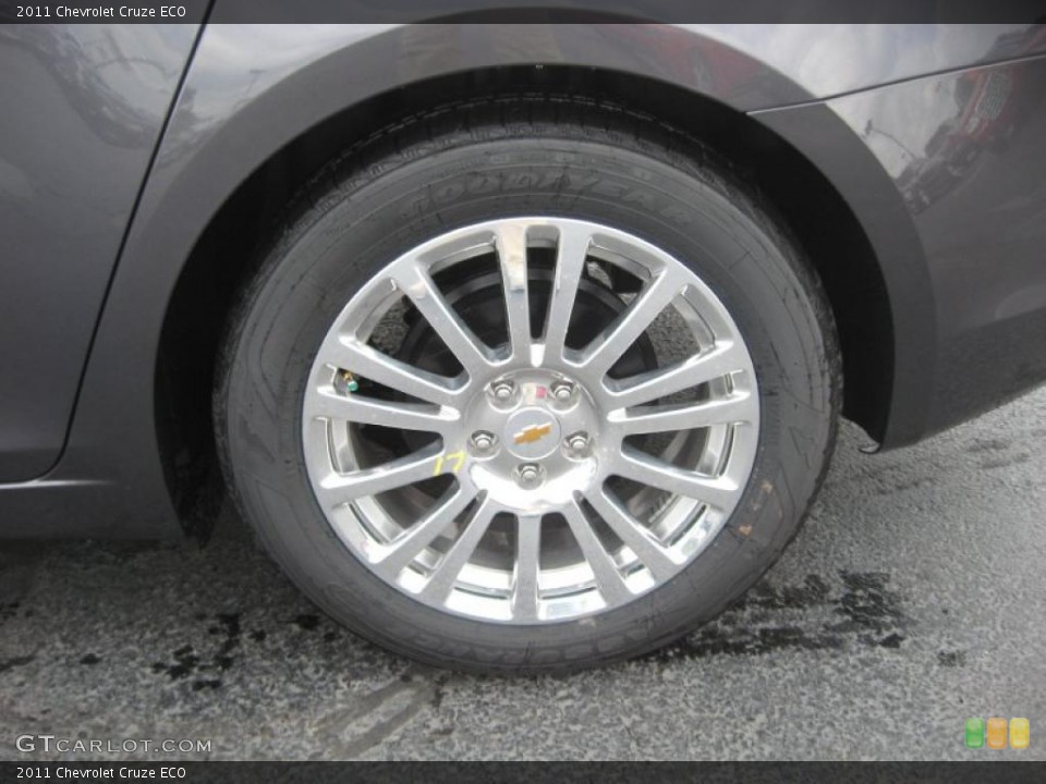 2011 Chevrolet Cruze ECO Wheel and Tire Photo #48479657