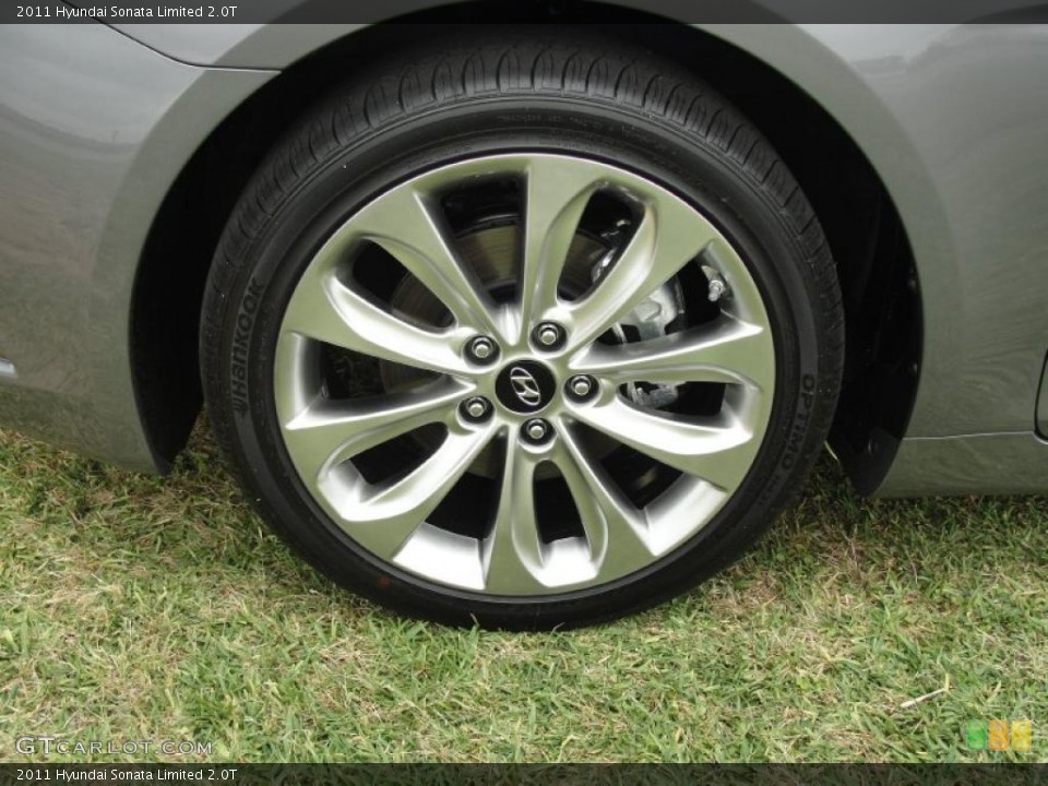 2011 Hyundai Sonata Limited 2.0T Wheel and Tire Photo #48480117