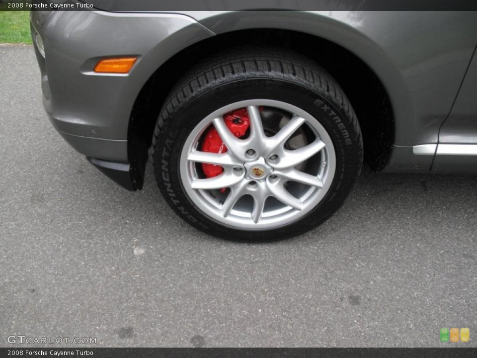 2008 Porsche Cayenne Turbo Wheel and Tire Photo #48480204